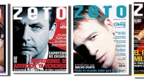 revista zero gay|Vint